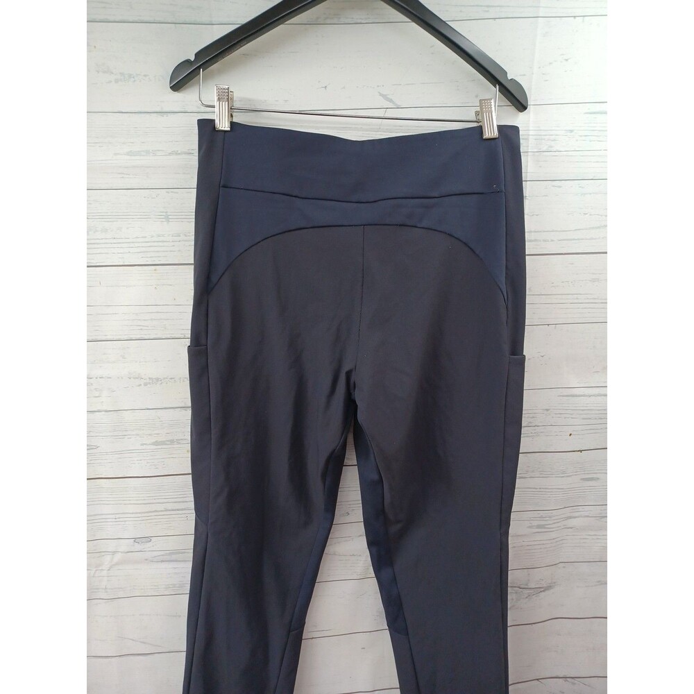 Athleta Legging Pants Size 8 Zip Pockets Black Stretch RN# 54023 - Picture 5 of 8